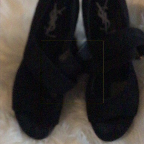 YSL black suede heels - Picture 7 of 7